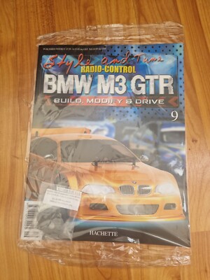 1/10 HACHETTE BUILD THE BMW M3 GTR RC T4SN THUNDER TIGER CAR KIT ISSUE 9