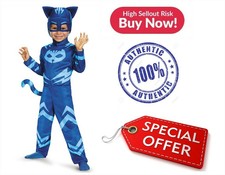 Catboy Classic Toddler PJ Masks Costume Medium//3T-4T