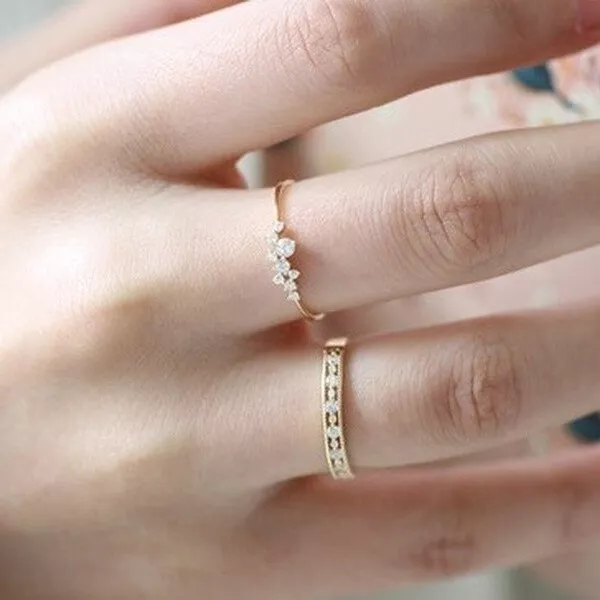Gold ring design store for teenage girl
