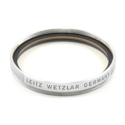 LEITZ E39 UVA FILTER SILVER 13132 #629