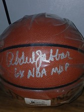 Kareem Abdul Jabbar Signed Autograph Basketball