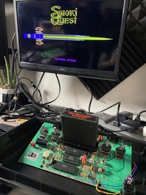 Reconditioned Atari 2600 4 Switch Console w/ Component RCA Mod & 2 Games