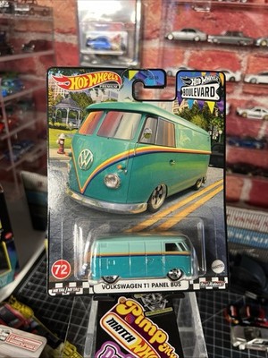 HOT WHEELS PREMIUM BOULEVARD VOLKSWAGEN T1 PANEL BUS #72 HKF18