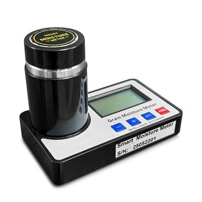 Digital Wheat Moisture Tester Cereal Humidity Measure Meter Automatic Temperatur