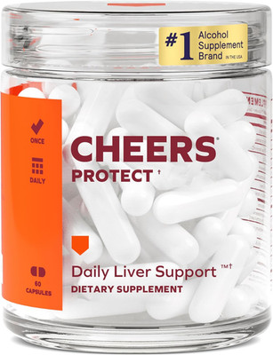 Cheers Protect | Daily Liver Supplement for Drinkers with L-Cysteine + DHM | Inc