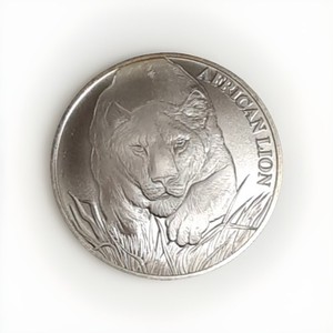 🇹🇩2017 Republic Of Chad🇹🇩🦁African Lion .999 1oz Fine Silver. Nice Piece. 🔥