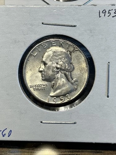 1953 Washington Quarter- Silver Choice Gem Brilliant Uncirculated  #i4145
