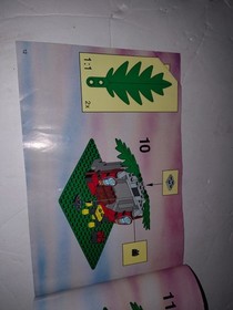 MANUAL ONLY Lego 6262 King Kahuka&rsquo;s Throne Vintage Instructions Legoland Island