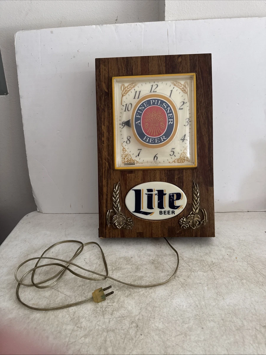 Miller Lite Clock for sale | eBay