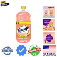 2X Multi-Purpose Cleaner, No Rinse Floor Cleaner, Long-Lasting Freshness, Pea...