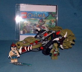 LEGENDS OF CHIMA, CRAWLEY'S CLAW RIPPER SET 70001 - LEGO - 2013 - USED
