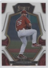 2023 Panini Select Premier Level White Prizm 58/149 Cooper Hjerpe #185 0zt7