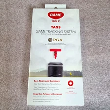 Game Golf Tags Digital Game Tracking System PGA Backed Tracking Tags - NEW