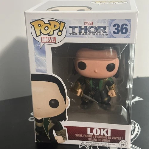 Funko Pop! Marvel 2014 Thor The Dark World LOKI #36 Vinyl NIB
