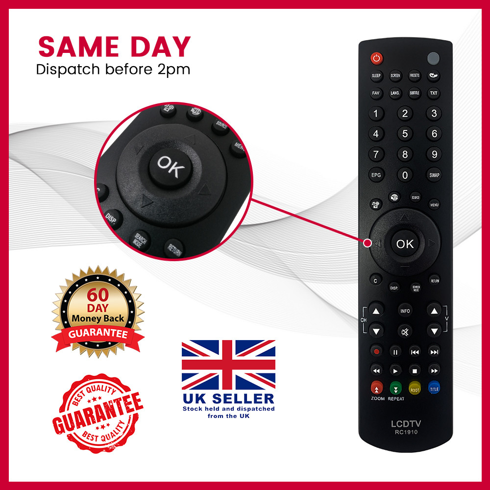 Originale RC1910 Telecomando TV Per Sharp - Foto 2