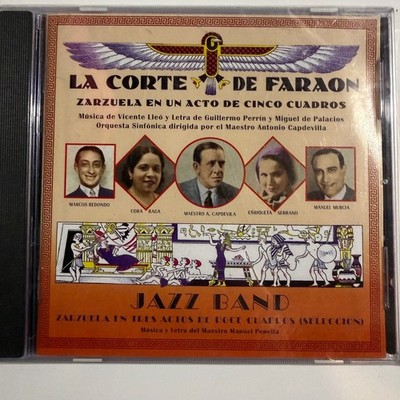La Corte de Faraón / Jazz Band CD 1995 Zarzuela Blue Moon Lirica Remastered