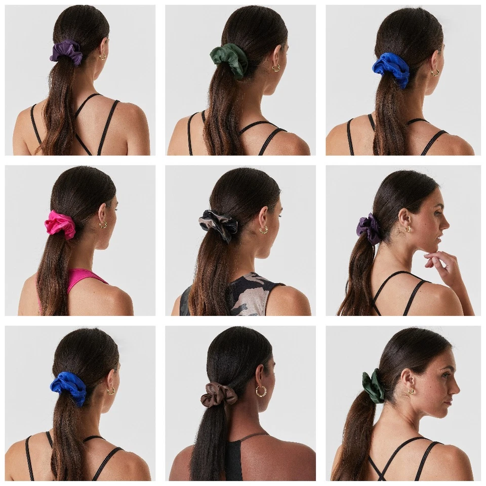 10 Pcs Liquid Hair Scrunchies, Ponytail Holders for Women Noli Yoga - Image 2 of 3