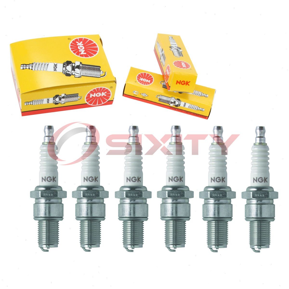 6 pc NGK 3630 B10EG Standard Spark Plugs for W31EN W29ES-V S404XLG N82 N80 gv
