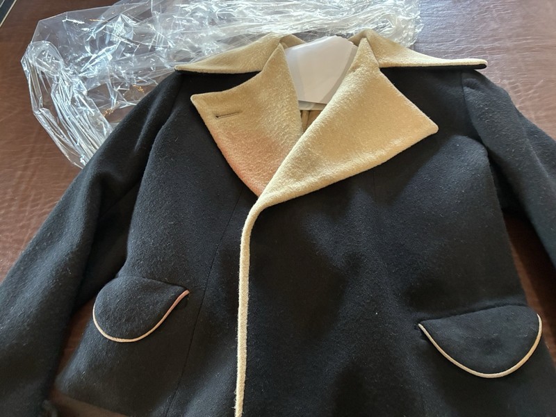 1930/40’s Ski Jacket Just Had Cleaned All Buttons Broke Off, See Description