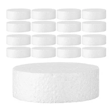  20 Pcs Round Foam Discs Circles for Crafts DIY Modeling Supplies