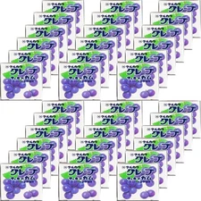 Set Of 36 Grape Marble Gum With Prizes, Bubble Gum, Bulk Purchase, Snack, Nosta_