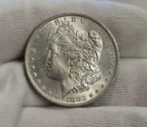 1883 O US Morgan Silver Dollar $1 Original Unc.