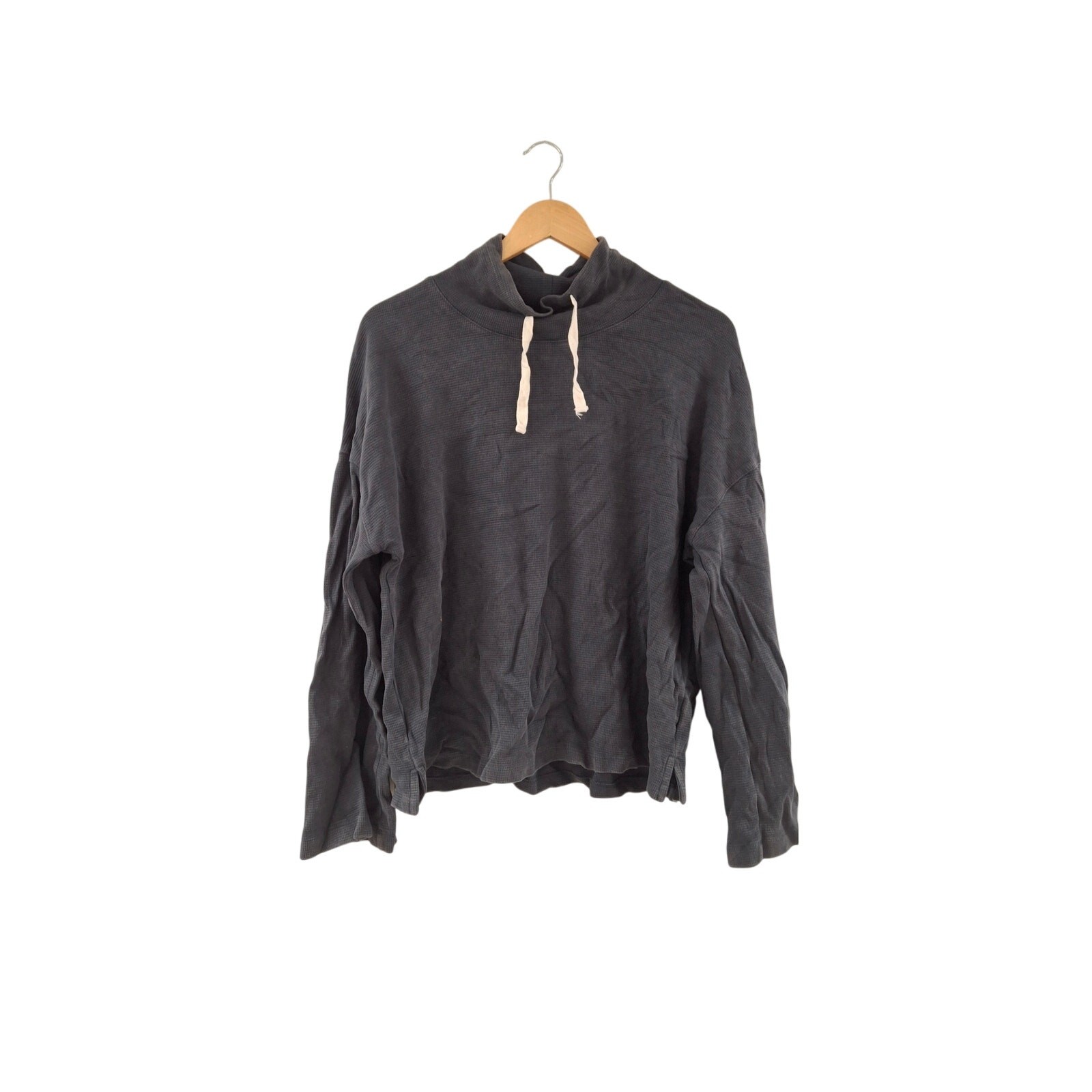 Universal Thread Men's Pullover Gray Drawstring C… - image 1