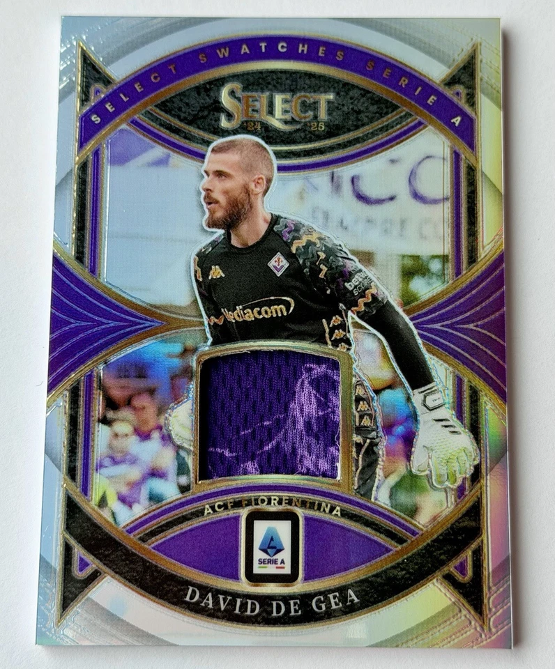 2024-25 Panini Select Swatch David de Gea Fiorentina + Bonus Card - Image 4 of 4