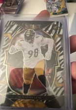 2022 Panini Select - Concourse DeMarvin Leal #66 Zebra Prizm Die-Cut (RC)