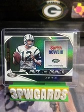 2019 Panini Certified - Raise the Banner Joe Namath #RTB-JN