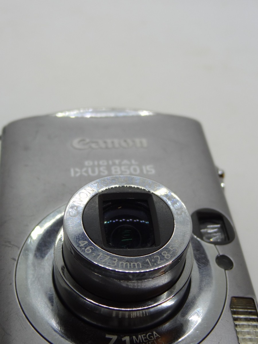 Canon IXUS 850 IS Silver Digital Camera powershot sd800 is/ ixy