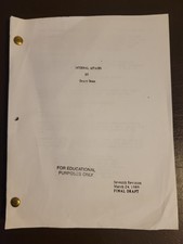 RICHARD GERE Internal Affairs 1989 Movie Script Draft Andy Garcia Henry Bean