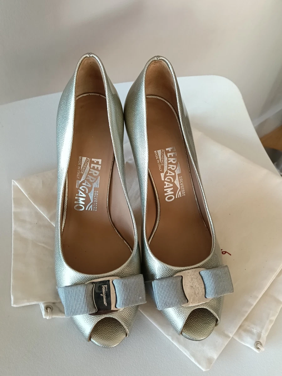 25+ Ferragamo Silver Shoes for Women for sale | Updated Oct 2026