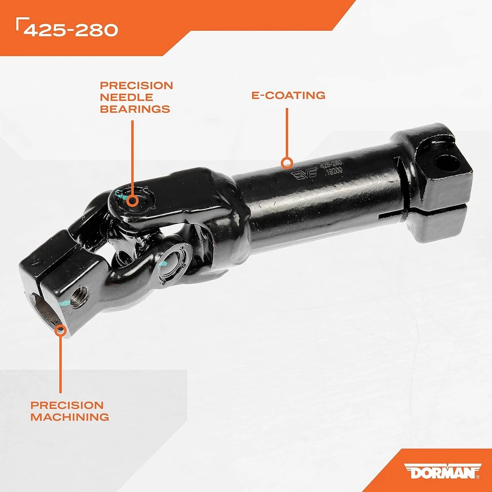 Eje de dirección 425-280 compatible con repuesto de columna delantera para camionetas Dodge Ram Foto 2 de 4