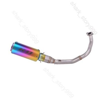 For Honda Navi 110 2017-2025 Exhaust 51mm Slip On Muffler Tips Header Link Pipe