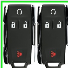 Chevy GMC Keyless Entry Remote Control Fob Replacement Set