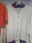 6 MENS VINTAGE FLEECE JACKETS COLLEGE SCHOOL SPORT CHAIN STITCH 50s 60s SPIRIT — photo 9