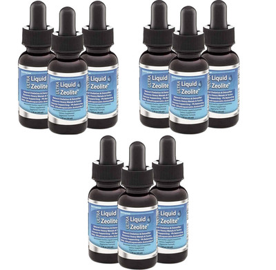 MEMORIAL DAY WEEK-END SALE - BUY 6 GET 3 FREE - Liquid Zeolite Liquified DETOX