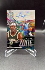 2020-21 Panini Spectra - In the Zone Autographs Jrue Holiday #ITZ-JRU Celestial