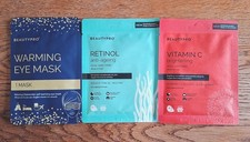 Image of Beautypro Face & Eye Mask Bundle New In Sealed Packs