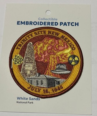 Trinity Site New Mexico Patch 16.07.1945 -1. Atombombentest White Sands Aufnäher