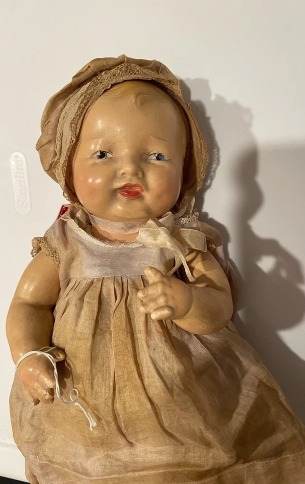 Antique Vintage Eff AN Bee Doll 16” Walk Talk Sleep Doll - Image 2 of 4