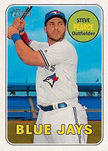 Steve Pearce 222 2018 Topps Heritage