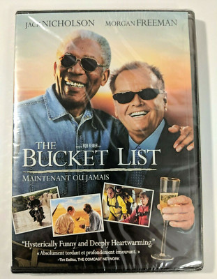 The Bucket List (DVD, 2008) Widescreen Full Screen Morgan Freeman Jack Nicholson