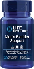 MEN'S BLADDER CONTROL PROSTATE HEALTH 30 Vege Caps LIFE EXTENSION