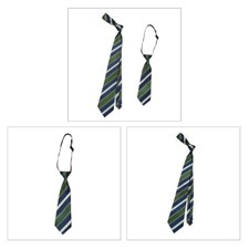 1pc/2PCS Detachable Necktie for Woman Girl Masquerades Banquets Pretied Necktie