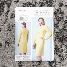 Vogue Claire Shaeffer Sewing Pattern 9223 - Uncut / Factory Folded  (Sizes 8-16)