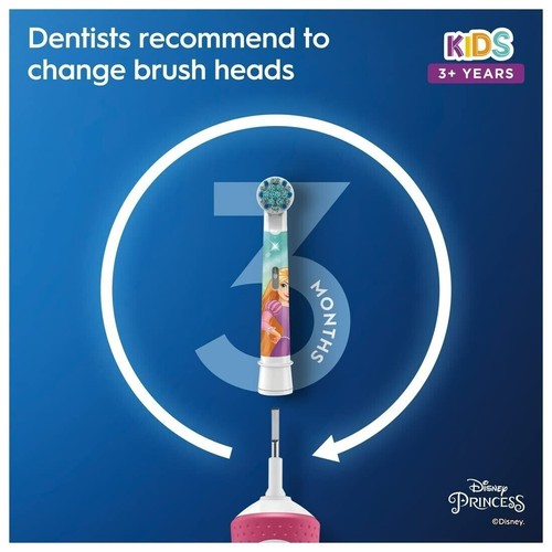 Cepillo de dientes eléctrico Oral-B Kids - Disney Frozen elimina más placa qu... - Imagen 6 de 9