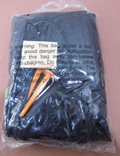 Inflatable Unit Witchs Hat Black/Green Set 2 Stakes Plastic Material NEW Sealed - Picture 5 of 6