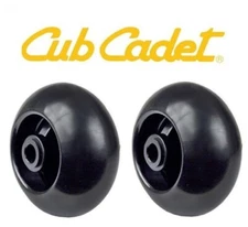 New Set of 2 Mower Plastic Deck Wheel Cub Cadet 634-3159